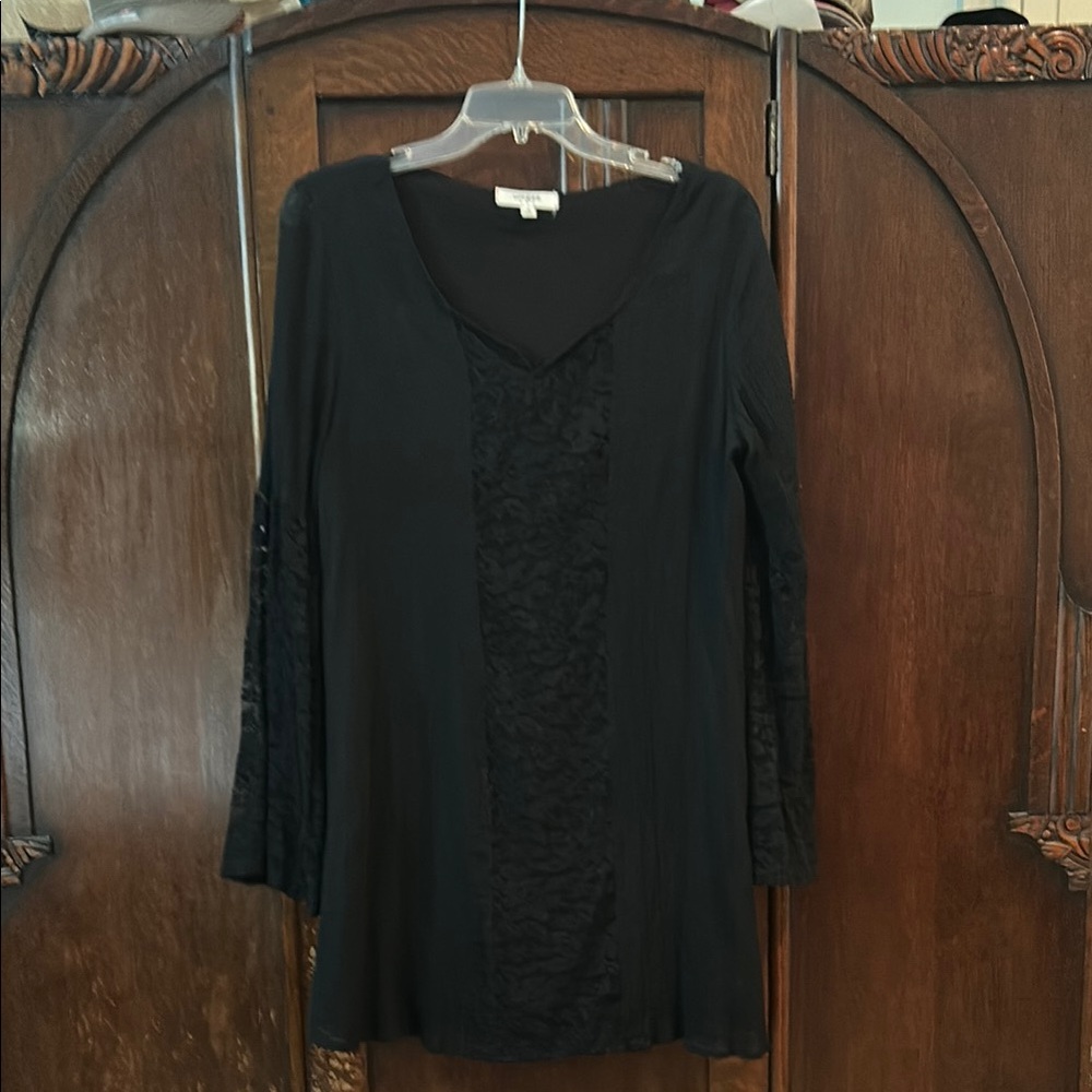 Umgee Black Mini Dress